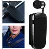 K52 Mini Auricolare Bluetooth Auricolare Clip-on Auricolare Nero Senza