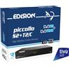 Edision Piccollo Combo DVB-S2/T2 HEVC H265 FHD Config. TivùSat 100%