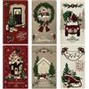 Nuvole di Stoffa Strofinacci da cucina natalizi 6pz Nuvole di Stoffa canovacci decori Natale 6337