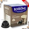 Caffè Borbone 16 Capsule Caffè Borbone Cioccolato 100% Compatibili Nescafè Dolce Gusto *