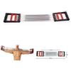 PS STORE ESTENSORE DOPPIA MANIGLIA ELASTICO MOLLA 5 MOLLE PALESTRA SPORT FITNESS GYM CASA