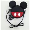 DISNEY BORSA TRACOLLA DISNEY TOPOLINO ROTONDA MINI BORSETTA MICHEY MOUSE 15 DIAMETRO