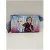 Disney astuccio busta 3 scomparti scuola porta matite penne principessa Frozen Disney