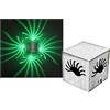 BES Lampada da parete applique led metallo luce verde faretto cubo interno moderno