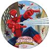 Decorata Party Spiderman Piatti 23 cm Set 8 Pz Festa Compleanno Tema Bambino Marvel