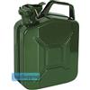 Ribimex Tanica benzina in metallo trasporto gasolio carburante 5 10 lt a norme UN