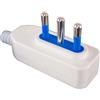 BS Spina Elettrica Attacco 10A Adattatore Presa Piatta Piccolo Pipa Volante