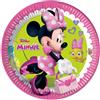BES Minnie Piatti 23 cm Set 8 Pz Festa Compleanno Bambina Disney Junior Tema