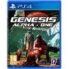 GENESIS ALPHA ONE PS4 NUOVO GIOCO ITA COPERTINA ITA