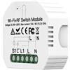 BS Modulo Smart Switch Wi-Fi Rf 10a Interruttore Luci Domotica Memoria Blackout