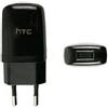 HTC Caricabatteie Orignale TC-E250 5W USB Nero per Chacha Desire 10 12 200 210