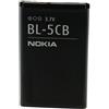 Nokia Batteria originale BL-5CB per 1100 2300 2600 2610 3100 3120 6230 6630 6680