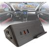 BS Multipresa caricabatterie da auto accendisigari USB wireless stazione ricarica