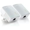BS Adattatore rete coppia powerline tp-link starter kit 600mbps nano tl-pa4010kit