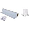ROTOLO PLOTTER GR.80 H. CM 61 X 50 MT. CARTA BIANCA PROGETTO CAD GRAFICA HP