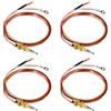 ARISTON INDESIT STAR Kit 4 termocoppie valvola sicurezza piano cottura Ariston Indesit Star C00052986