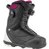 Nitro Snowboards Cypress Boa Dual '20 all Mountain Freestyle Quick Lacing System Boat Snowboard Boot, Scarponi Donna, Nero e Bianco, 28.5
