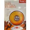 Stufa Elettrica al Carbonio 300/600W Termoventilatore Stufetta Basso Consumo