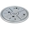 cyclingcolors piastra girevole 360° su sfere piattaforma 282 mm 300 kg base rotante per mobile TV Schermo acciaio