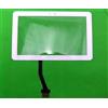SAMSUNG VETRO +TOUCH SCREEN SAMSUNG GALAXY TAB 2 GT-P5100 P5110 REV1 REV4 REV6 BIANCO