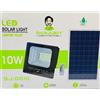 Shunjiunboy Faro Led 10-40-60-100-200-800W Pannello Solare Telecomando Faretto Fotovoltaico