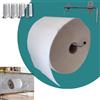 Parpyon® Portarotolo industriale a muro porta rotolo a parete per carta bobina