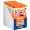 Spontex Feeling, 18 paia di guanti per la casa, per tutti i lavori di pulizia e cura delicati, sensibilità al tatto, taglia L (18 x 1 paio)