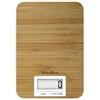 Terraillon - Bilancia da cucina in bambù naturale - Tara, conversione liquidi, capacità max 3 kg - Modello Bambù marrone