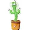 PS STORE CACTUS PELUCHE PARLANTE RICARICABILE BALLA RIPETE REGISTRA GIOCATTOLO BAMBINI