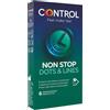 Control 6 Preservativi Ritardanti e Stimolanti Control Non Stop Dots & Lines Originali