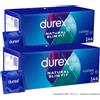 Durex Preservativi Durex Classici Natural Slim Fit Basic Normali 288 Profilattici 2Box