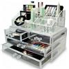 PORTATRUCCO ORGANIZZATORE COSMETICI BOX PORTA TRUCCO TRUCCHI ROSSETTI CASSETTI