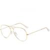 Worldglasses Occhiali da lettura uomo donna da vista metallo goccia per vicino 1.75 2 2.5 3