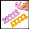 SEPARADITA SEPARA DITA 2 PZ. PEDICURE UNGHIE ESTETISTA NAIL ART TOE SEPARATOR