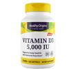 Healthy Origins Vitamin D-3 5000 iu 120 softgels - Vitamina D3 - 3 conf.