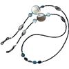 Collana con cordino per occhiali da sole con catena per occhiali da vista da
