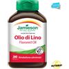 JAMIESON OLIO DI LINO FLAXSEED OIL 200 softgels OLIO DI LINO