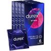 Durex Sync Preservativi Stimolanti e Ritardanti, 24 Pezzi