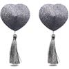 LOVETOY Copri capezzoli bondage gioco erotico argento
