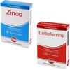 KOS Lattoferrina e Zinco 🛡️ 200 pura Integratore 60 compresse + 30 capsule