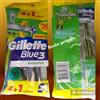 Gillette 8 Conf. (40 Lamette) Gillette Blue 3 Sensitive Rasoio Lametta 3 Lame Rotanti