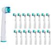 Orax 16 Testine Compatibili Per Spazzolino Elettrico Testina Oral-b Precision Clean