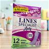 Lines 10 Pacchi (120 Assorbenti) Lines Specialist Lady Normal per Perdite di Urine