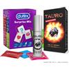 Durex Preservativi Durex SurpriseMix Box da 40 profilattici + Spray Ritardante Tauro
