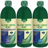 ESI - Succo Aloe Vera 3x 1000ml [Massima Forza + Colon Cleanse + Mirtillo]