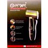 RASOIO ELETTRICO TAGLIA BARBA RICARICABILE GEMEI GM-9002 LAME IN ACCIAIO INOX
