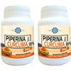 Bodyline PIPERINA e CURCUMA Più, Plus al dimagrimento e metabolismo. OFFERTA per 2 mesi.