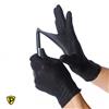Arexons Guanti in Nitrile Monouso Neri da Lavoro Spessi Arexons Resistenti M L XL 50 pz.