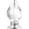 ns Novelties Plug in vetro maxi anal butt big dilatatore glas dildo liscio grande indossabile