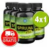 bodyline SPIRULINA PIU integratore PLUS concentrato. OFFERTA 4 CONFEZIONI Maxi Fit alga